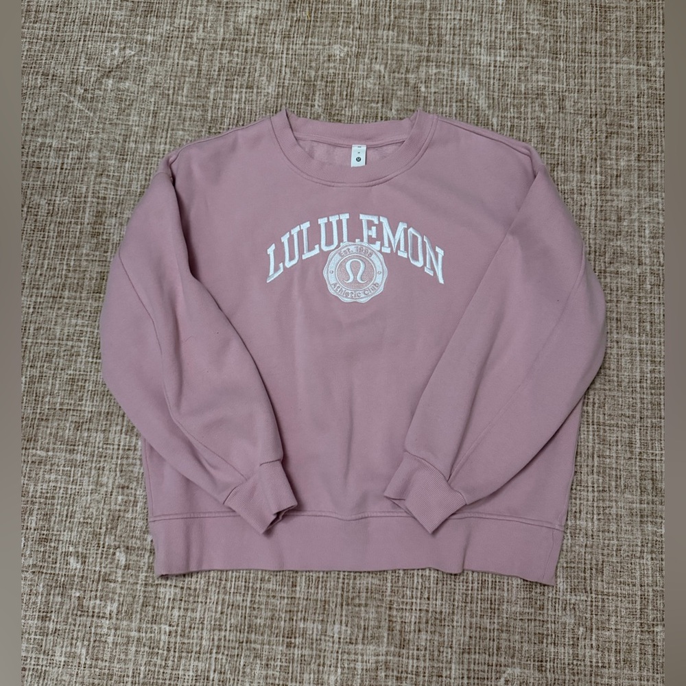 LULULEMON GRAPHIC CREWNECK SWEATER